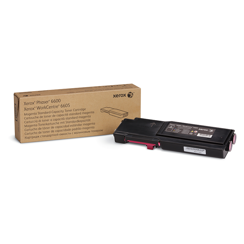 Xerox Phaser™ 6600, WorkCentre™ 6605 Standardkapazität -Tonermodul Magenta