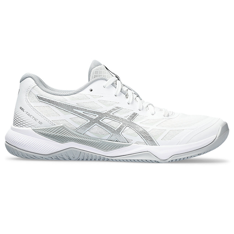 ASICS 1072A092.100_9 Teamsport-Schuh Volleyball Weiblich Silber, Weiß
