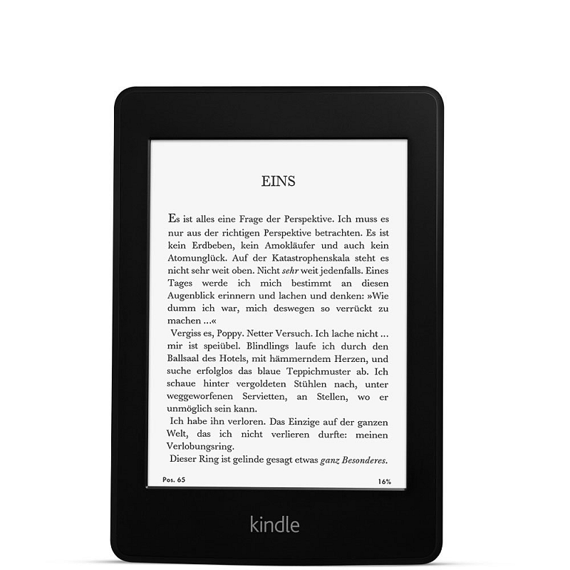 Amazon Kindle Paperwhite 2014 eBook-Reader 4 GB WLAN Schwarz