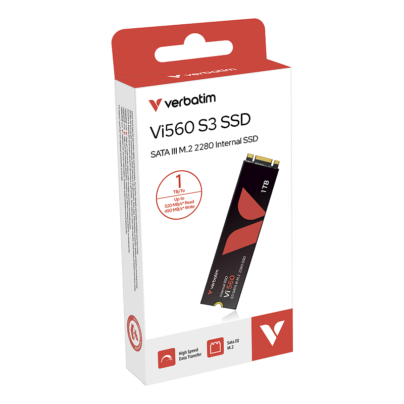 Verbatim Vi560 S3 M.2 SSD-Laufwerk 1 TB