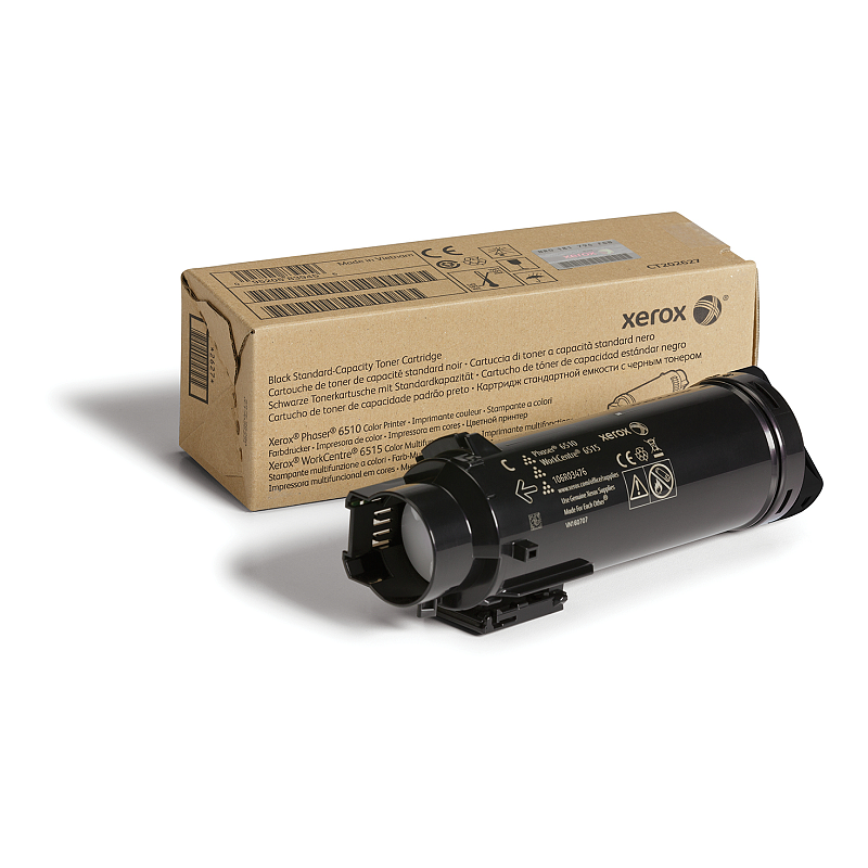 Xerox Phaser® 6510, WorkCentre® 6515 Standardkapazität-Tonermodul Schwarz (2500 Seiten) - 106R03476