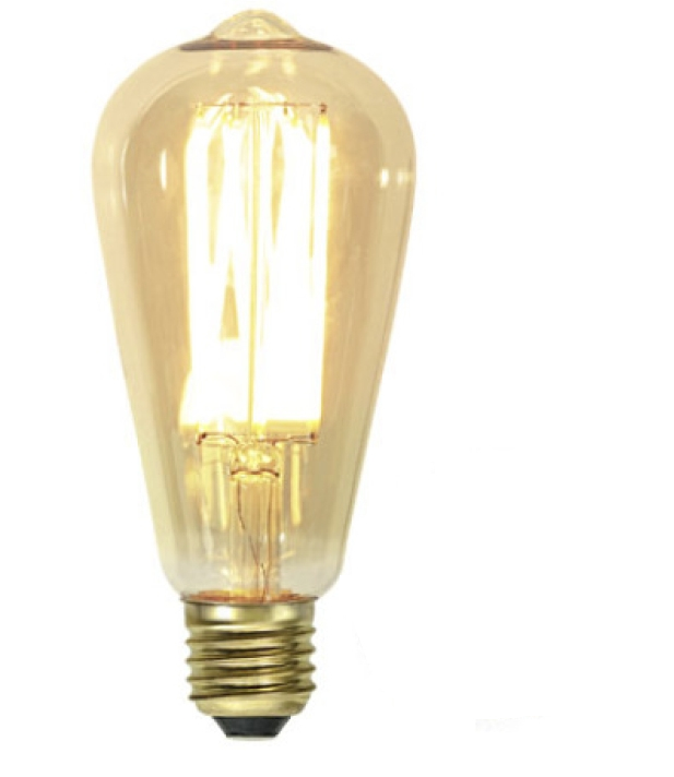 Star Trading 354-70 energy-saving lamp Gold 1800 K 3,7 W E27