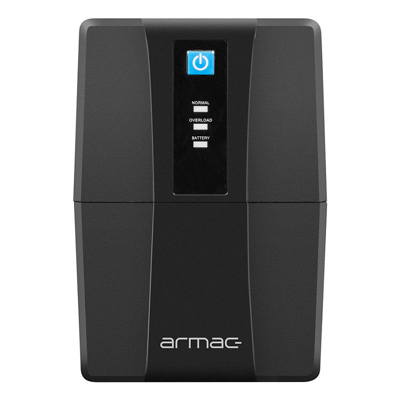 Armac H/650E/LED/V2 Unterbrechungsfreie Stromversorgung (USV) Line-Interaktiv 0,65 kVA 390 W 2 AC-Ausgänge