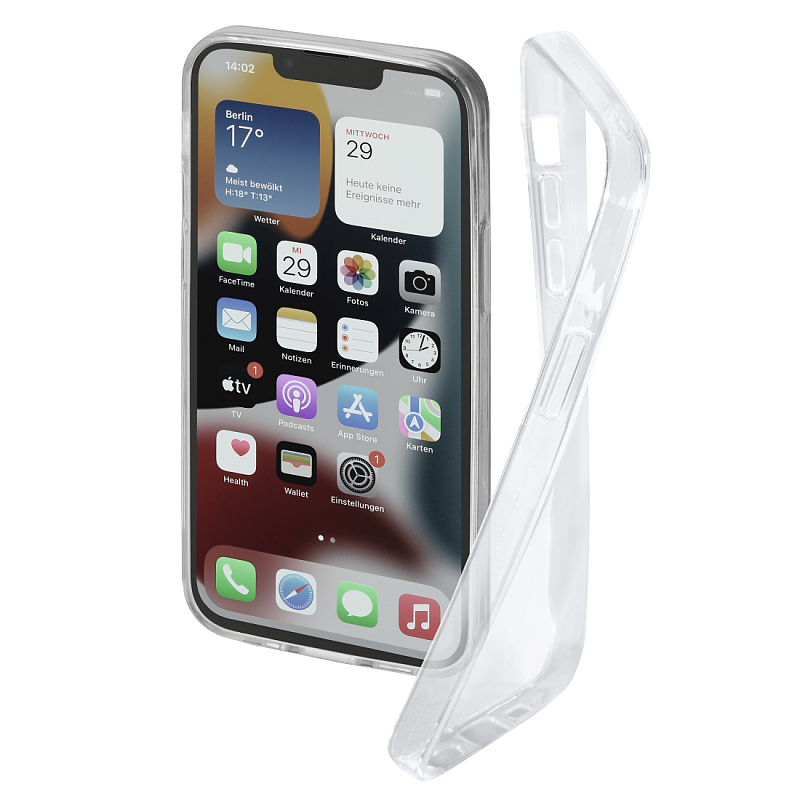 Hama Crystal Clear Handy-Schutzhülle 15,5 cm (6.1") Cover Transparent