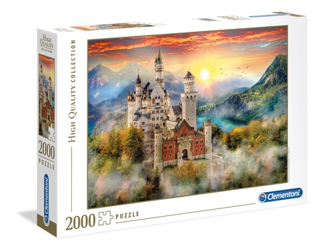 Clementoni Neuschwanstein Kontur-Puzzle 2000 Stück(e) Stadt