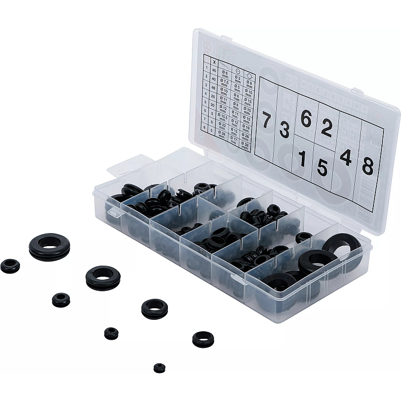 BGS technic Rubber Grommet Assortment
