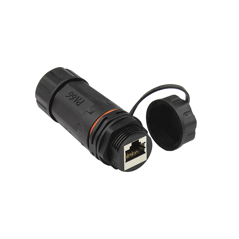 Alcasa ODC-06 Drahtverbinder RJ-45 Schwarz