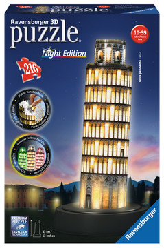 Ravensburger Leaning Tower of Pisa 3D-Puzzle 216 Stück(e) Gebäude
