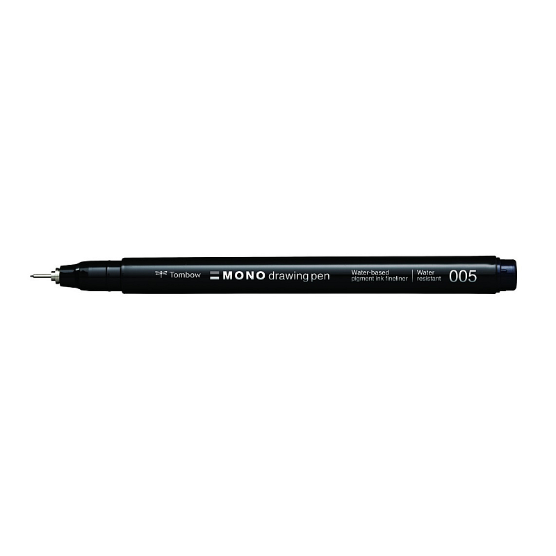 Tombow WS-EFL-H-005 Fineliner Fein Schwarz 1 Stück(e)