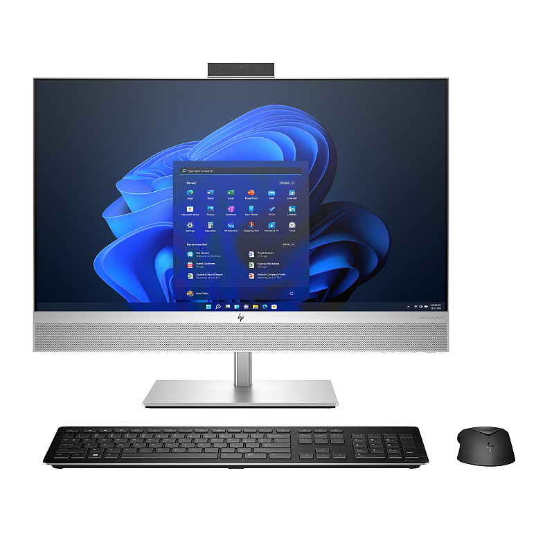 HP EliteOne 870 G9 Intel® Core™ i5 i5-14500 68,6 cm (27") 2560 x 1440 Pixel Touchscreen All-in-One-PC 16 GB DDR5-SDRAM 512 GB SSD Windows 11 Pro Wi-Fi 6E (802.11ax) Silber
