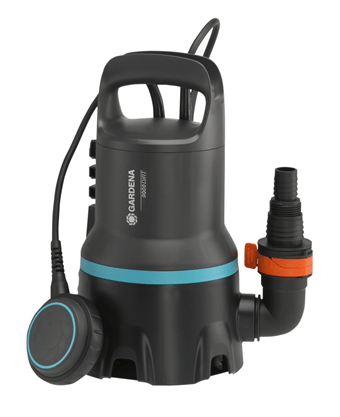 Gardena 9040-61 Tauchpumpe 300 W 9000 l/h 7 m