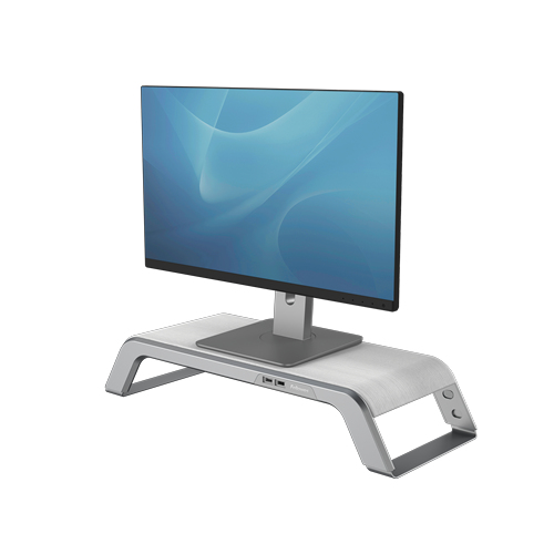 Fellowes 8064201 Flachbildschirm-Tischhalterung Tisch/Bank Weiß