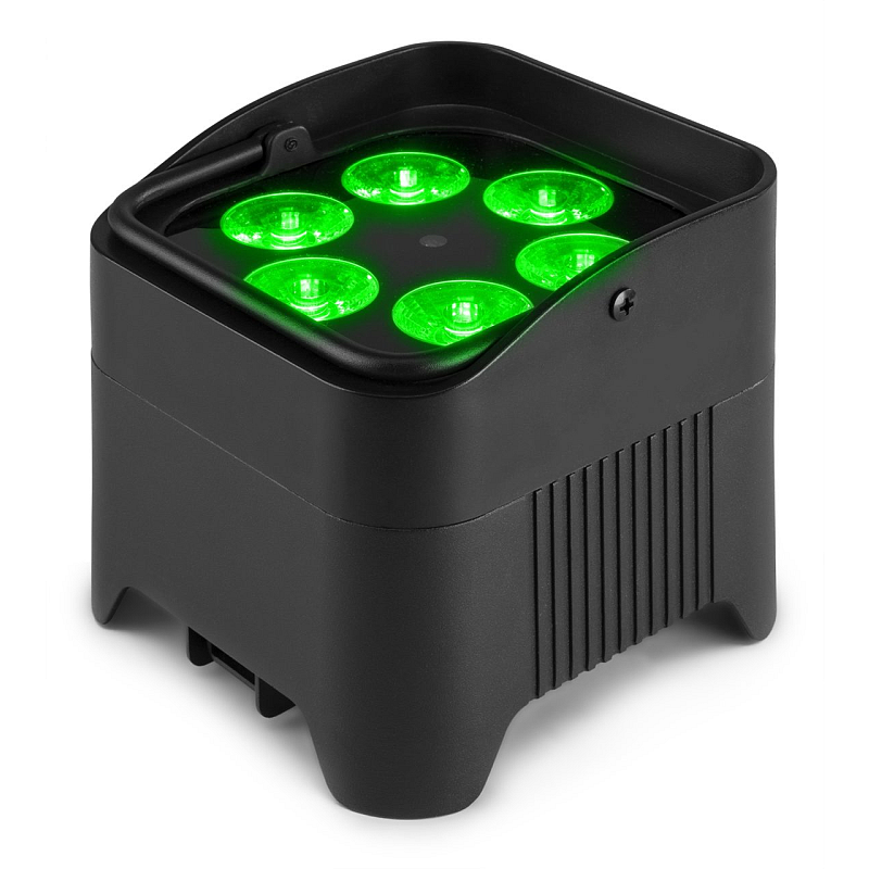 BeamZ BBP96SB Uplight Par Für die Nutzung im Innenbereich geeignet Disco-Stroboskop Schwarz