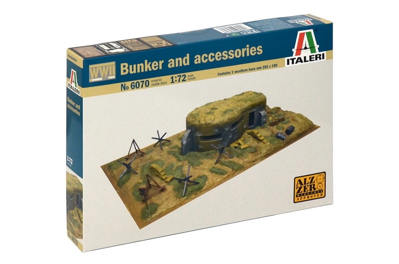 Italeri 6070 maßstabsgetreue modell ersatzteil & zubehör Bunker