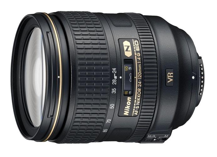 Nikon AF-S NIKKOR 24-120mm f/4G ED VR SLR Standardzoomobjektiv Schwarz