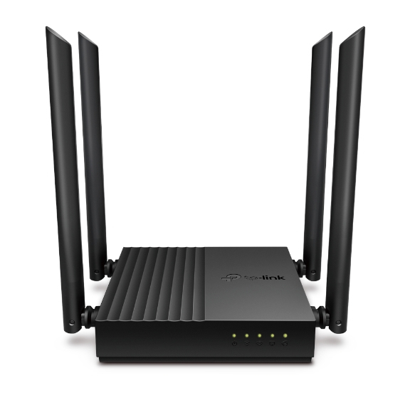 TP-Link Archer C64 WLAN-Router Gigabit Ethernet Dual-Band (2,4 GHz/5 GHz) Schwarz