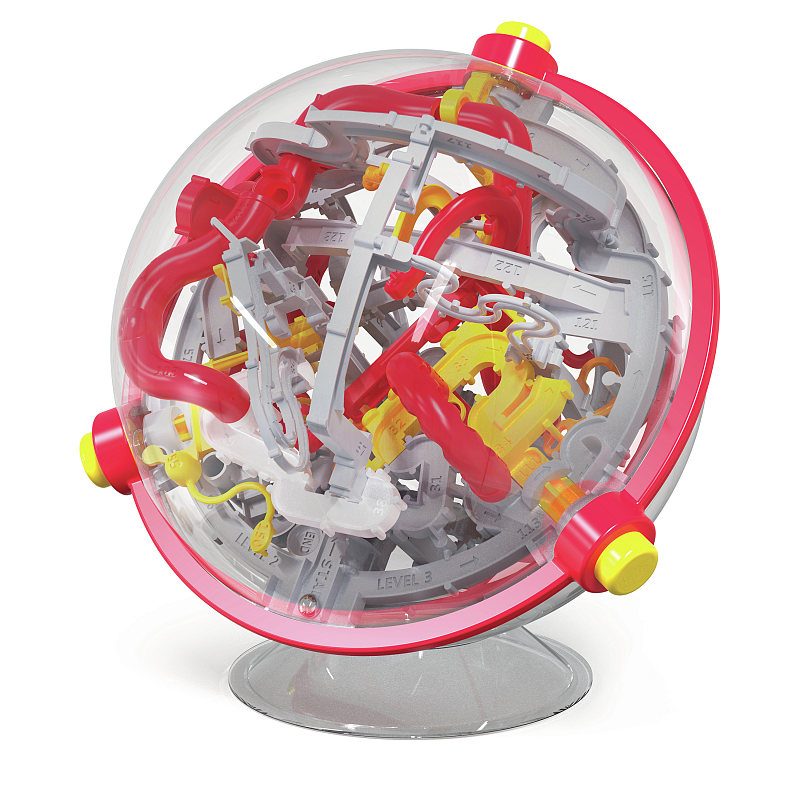 Games Perplexus Portal, 3D-Kugellabyrinth mit 150 Hindernissen - und 50+ trickreichen Portal-Passagen - ab 8 Jahren