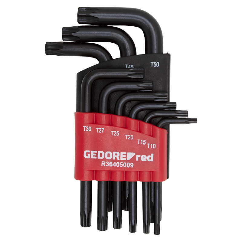Gedore Winkelschraubendrehersatz 9-teilig TX T10-50