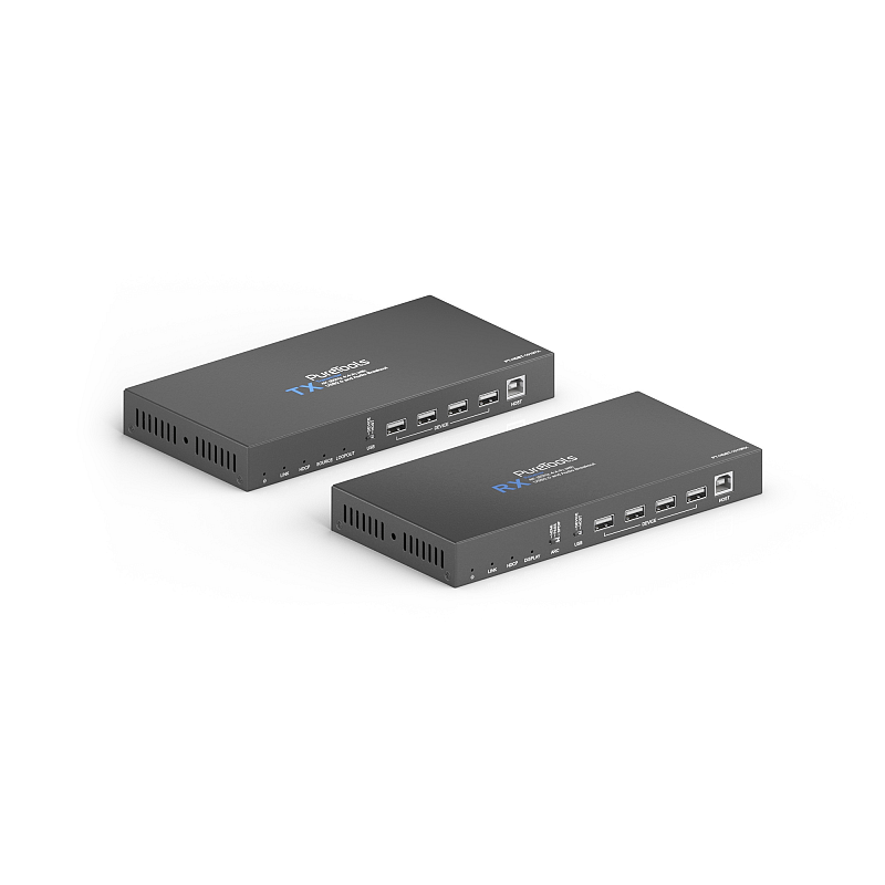 PureTools PT-HDBT-1010 Audio-/Video-Leistungsverstärker AV-Sender & -Empfänger Schwarz