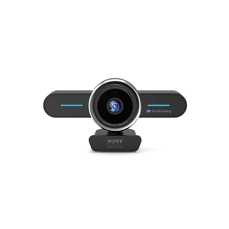 Port Designs 902003 Videokonferenzkamera 8,29 MP Schwarz 3840 x 2160 Pixel 30 fps CMOS