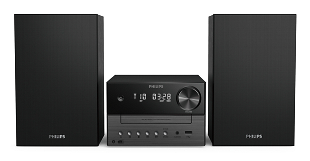 Philips 3000 series TAM3505M2/12 Home-Stereoanlage Heim-Audio-Mikrosystem 20 W Schwarz