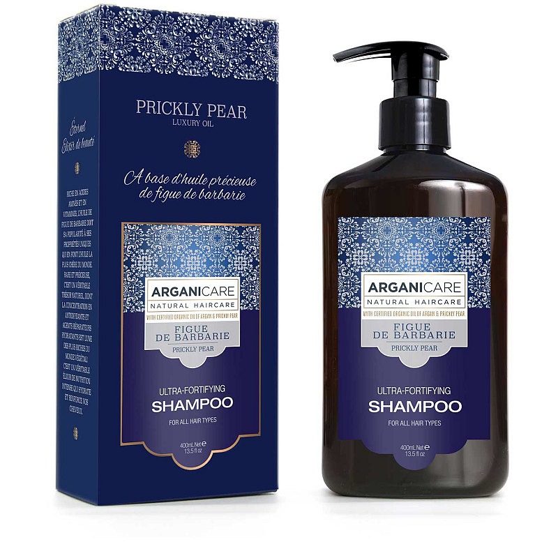 Arganicare Shampooing Fortifiant À La Figue De Barbarie 400 ml Shampoo Frauen