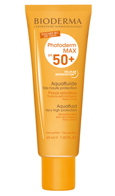 Bioderma Photoderm MAX Aquafluide SPF 50+ Sonnenschutzcreme Körper Erwachsene