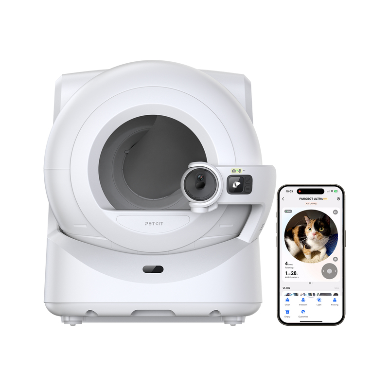 PETKIT P9903 Hunde-/Katzentoilette Katze Selbstreinigendes Katzenklo Weiß