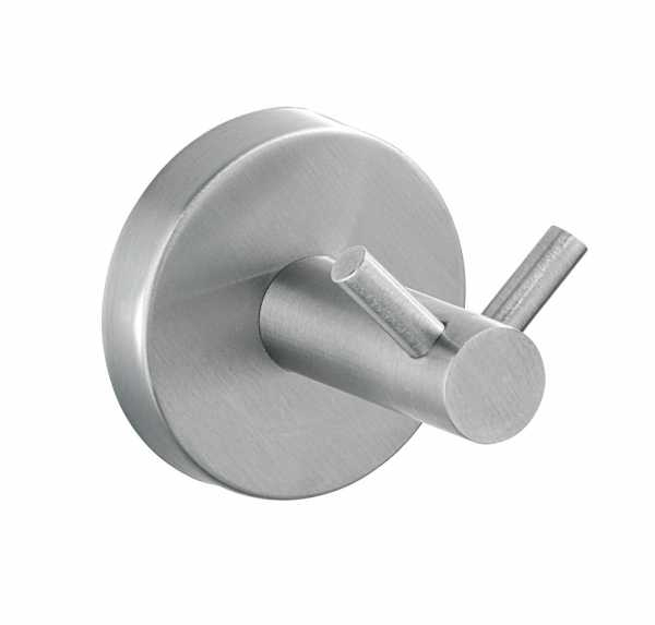 WENKO 19610100 Handtuchhaken Wand-montiert Silber
