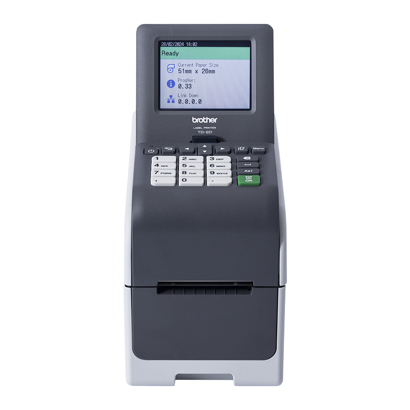 Brother TD-2320DSA203 Etikettendrucker Thermodirekt 203 x 203 DPI 152 mm/sek Kabelgebunden Ethernet/LAN