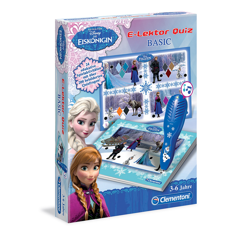 Clementoni E-Lektor Quiz Basic Frozen