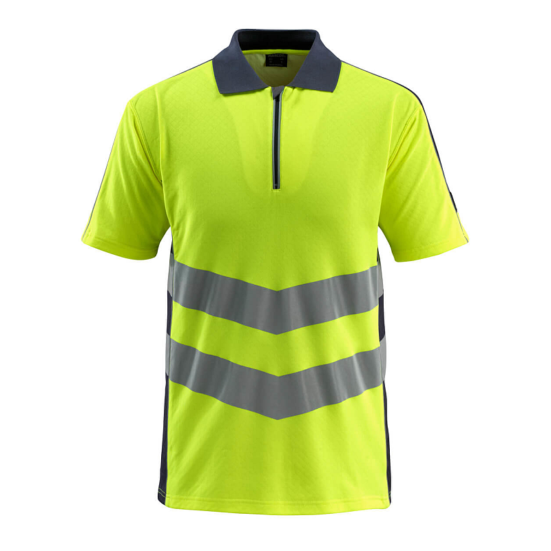 MASCOT 50130-933-17010 Hemd Navy, Gelb