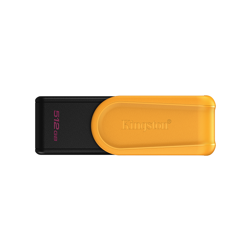 Kingston Technology DataTraveler 512GB Portable USB 3.2 Gen 1 Exodia S (Schwarz/Gelb)