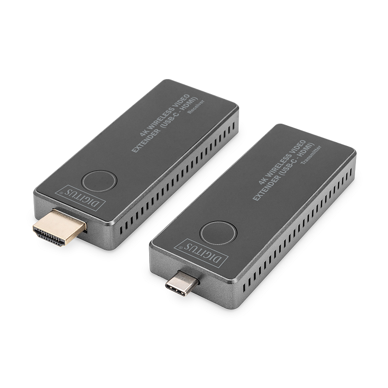 Digitus 4K Wireless Video Extender Set, 30 m (USB-C - HDMI), 4K/30Hz