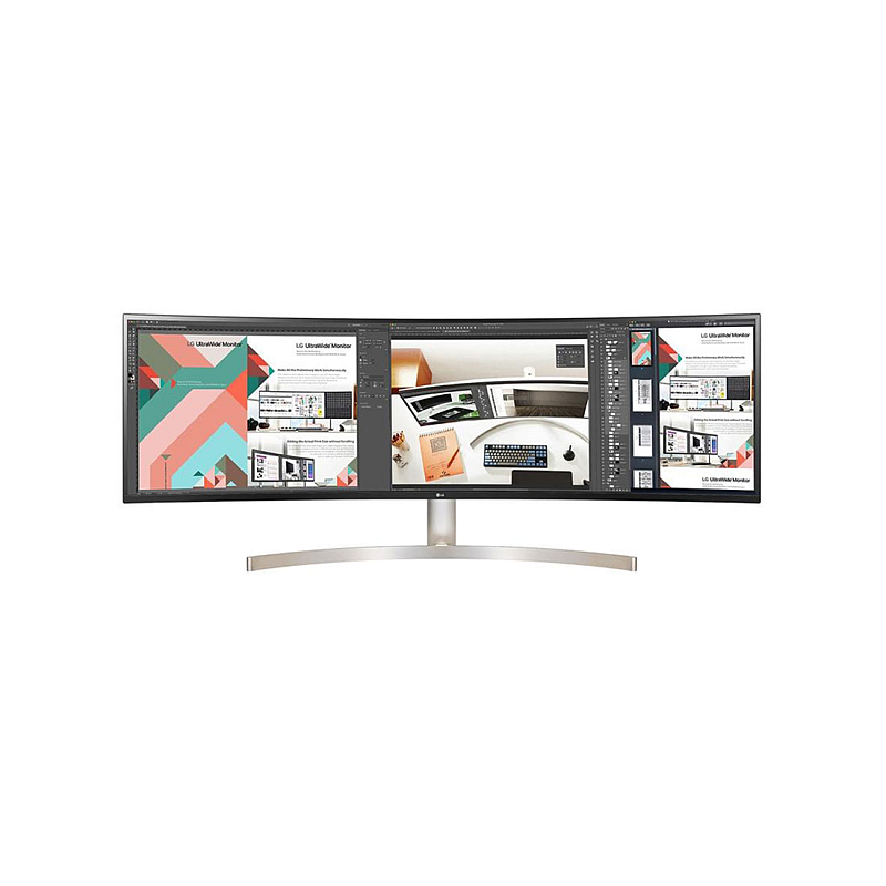 LG 49WL95C-WE Computerbildschirm 124,5 cm (49") 5120 x 1440 Pixel UltraWide Quad HD LED Schwarz, Weiß