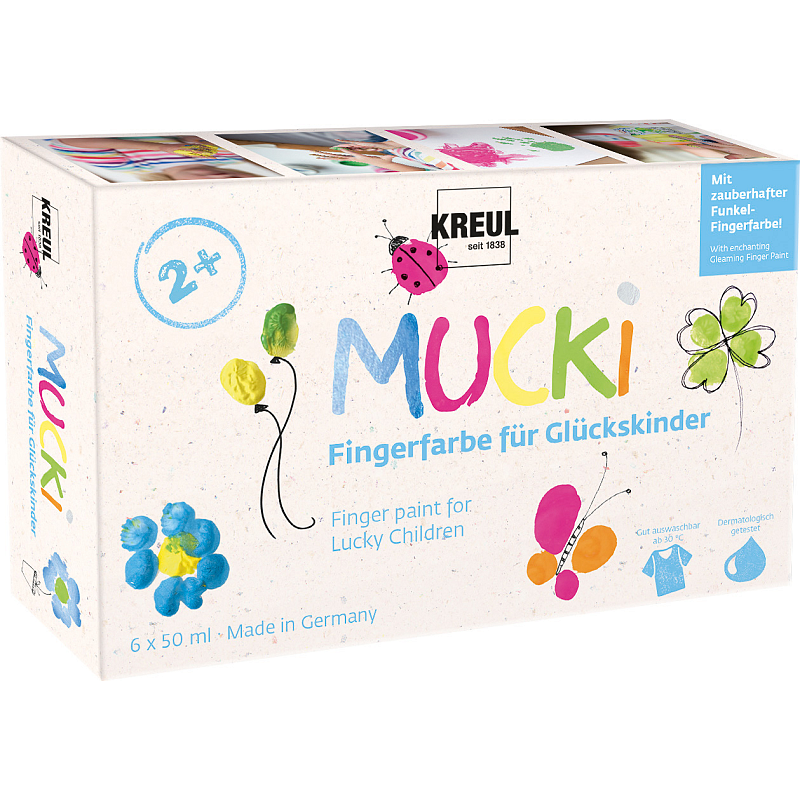 KREUL 23050 Bastel- & Hobby-Farbe Farbe auf Wasserbasis 50 ml 6 Stück(e)
