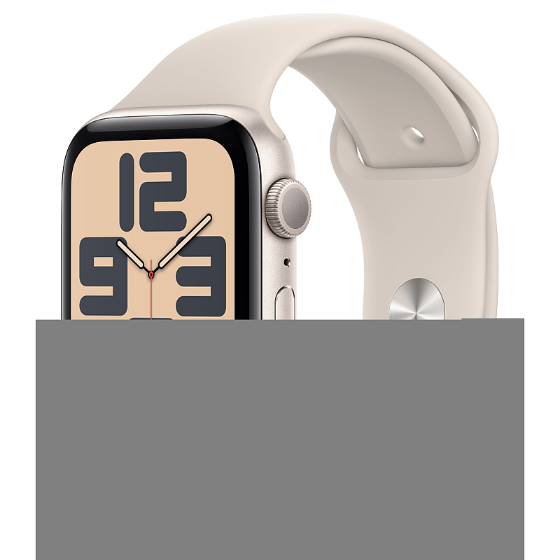 Apple Watch SE OLED 44 mm Digital 368 x 448 Pixel Touchscreen Beige WLAN GPS