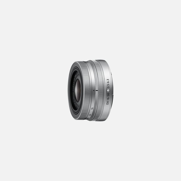 Nikon NIKKOR Z DX 16-50mm f/3.5 6.3 VR SL SLR Teleobjektiv Schwarz, Silber