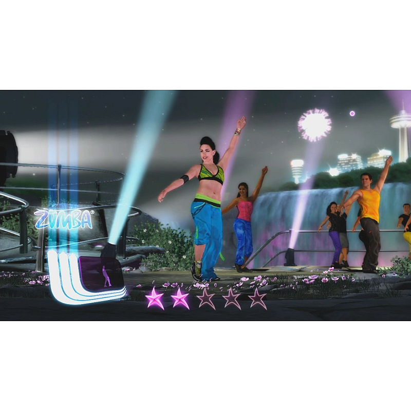505 Games Zumba Fitness: Core + Fitness Belt, Wii Standard Englisch