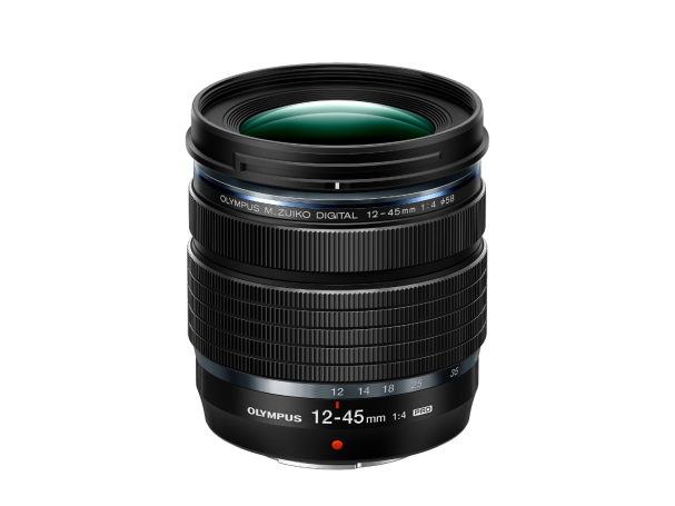 Olympus M.Zuiko Digital ED 12‑45mm F4 PRO MILC Standardzoomobjektiv Schwarz