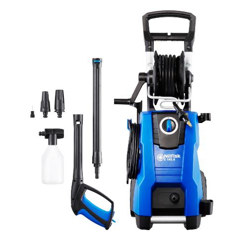 Nilfisk 128471185 Hochdruckreiniger Senkrecht Elektro 500 l/h 2100 W Blau, Schwarz