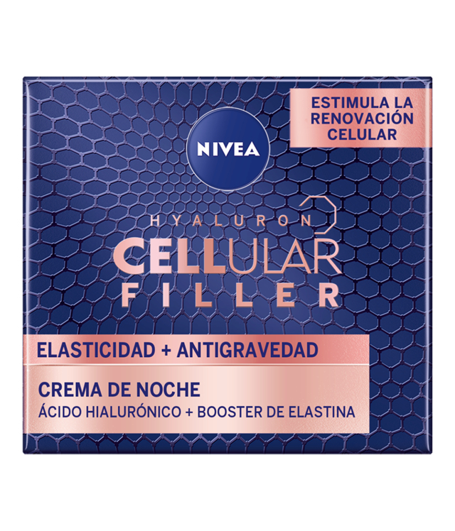 NIVEA Hyaluron Cellular Filler Elasticity & Antigravity Nachtcreme Gesicht 50 ml