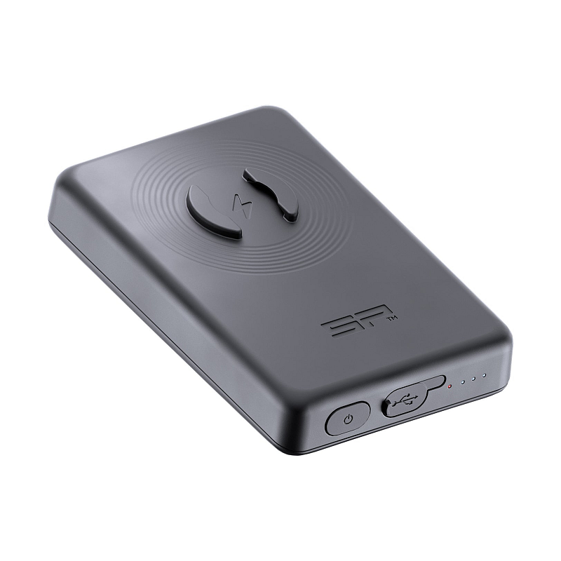SP Connect 52814 Powerbank 5000 mAh Kabelloses Aufladen Schwarz