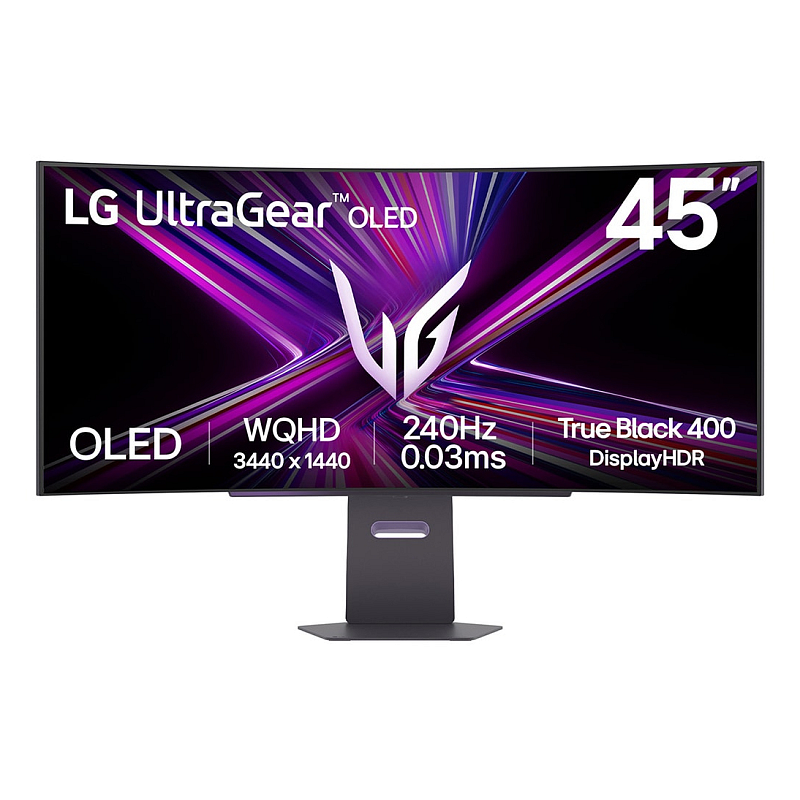 LG 45GX900A-B Computerbildschirm 113 cm (44.5") 3440 x 1440 Pixel Wide Quad HD OLED Schwarz