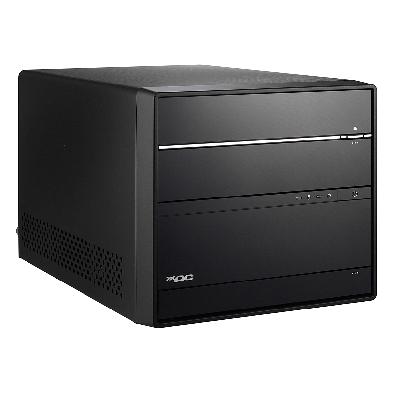 Shuttle XPC cube Barebone SH570R6 Plus - S1200, Intel H570, 1x PCIe X16, 1x PCIe X4, 2x M.2, 2xDP, 1xHDMI, 2x LAN, 1x 5.25", 2x 3.5", 500W PSU