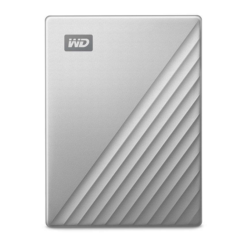 Western Digital My Passport Ultra Externe Festplatte 1 TB USB Typ-C Schwarz, Silber