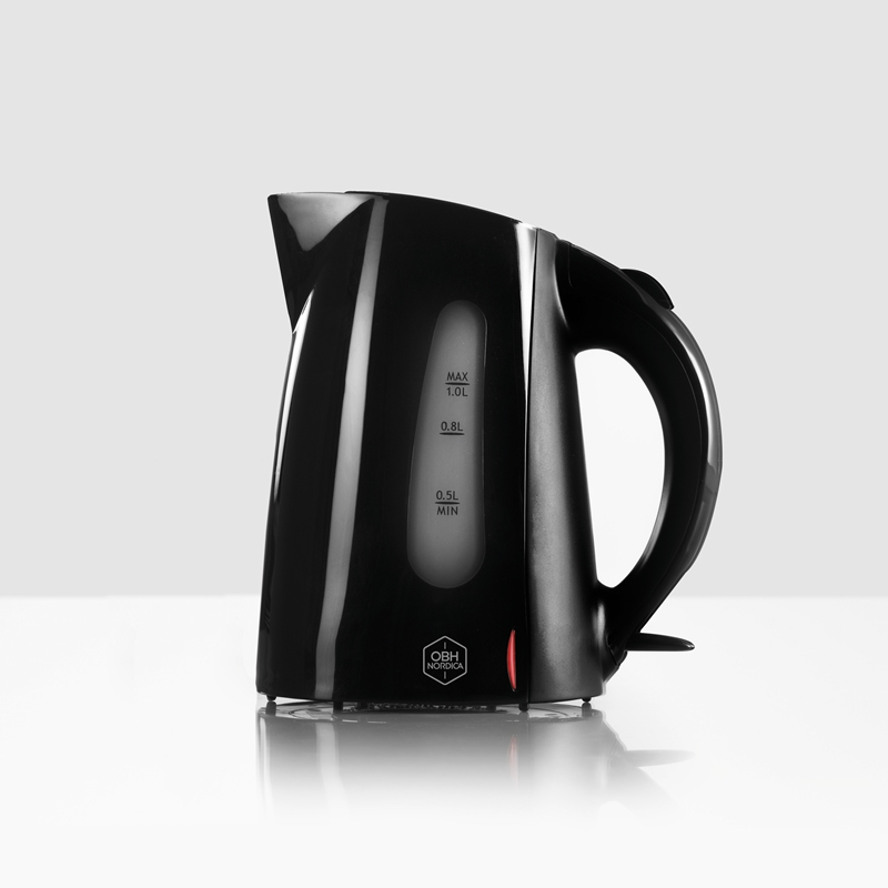 OBH Nordica Nemo Wasserkocher 1 l 2200 W Schwarz