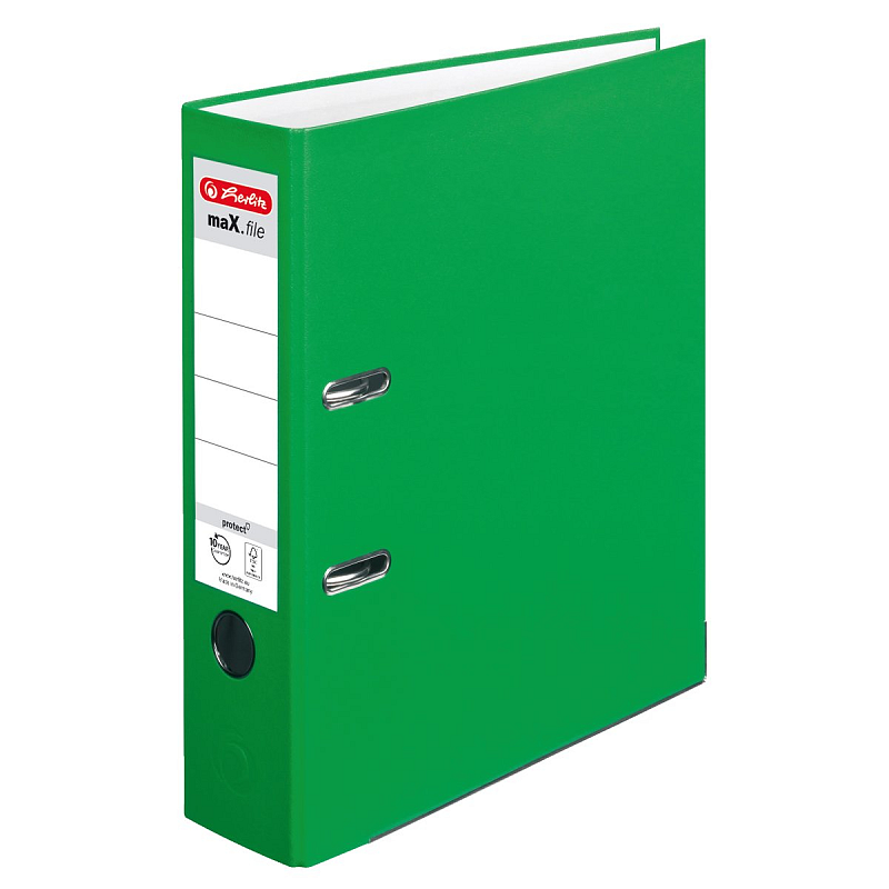 Herlitz maX.file Ringmappe A4 Grün