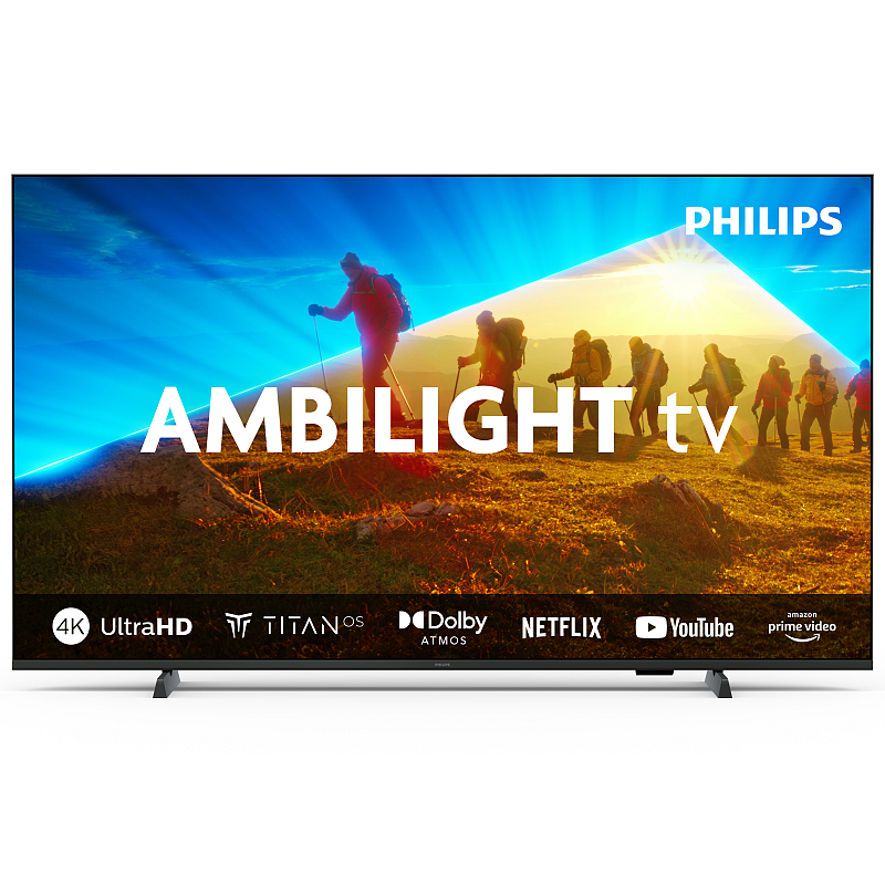 Philips 43PUS8009 109,2 cm (43") 4K Ultra HD Smart-TV WLAN Schwarz