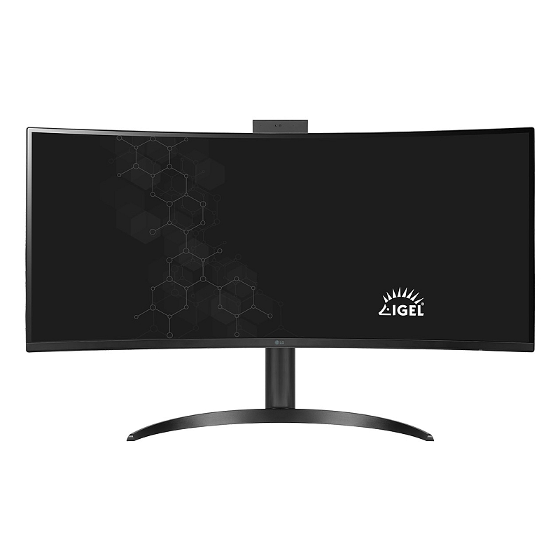 LG 34CR651I-6P All-in-One PC/Workstation Intel® Pentium® Silver N6005 86,4 cm (34") 3440 x 1440 Pixel All-in-One thin client 8 GB DDR4-SDRAM 16 GB eMMC Wi-Fi 6 (802.11ax) Schwarz